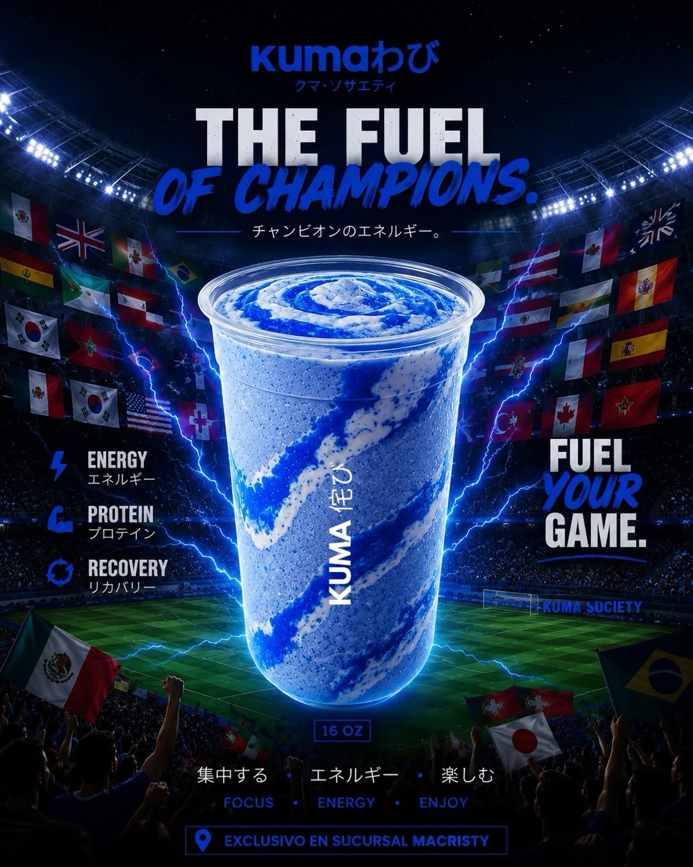 Promo The Fuel of Champions de Kuma Coffee